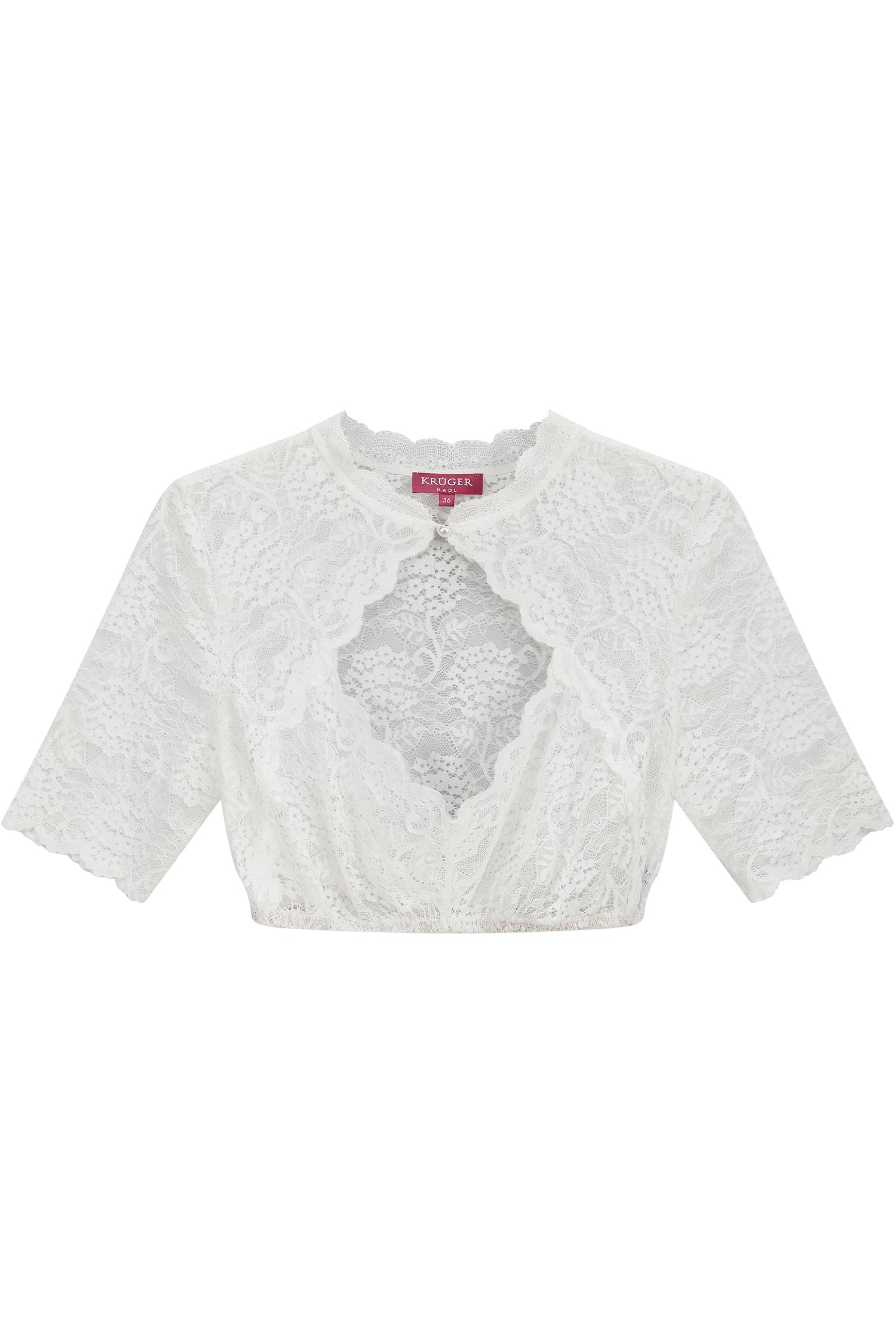 Krüger Dirndlbluse Sydney in Creme